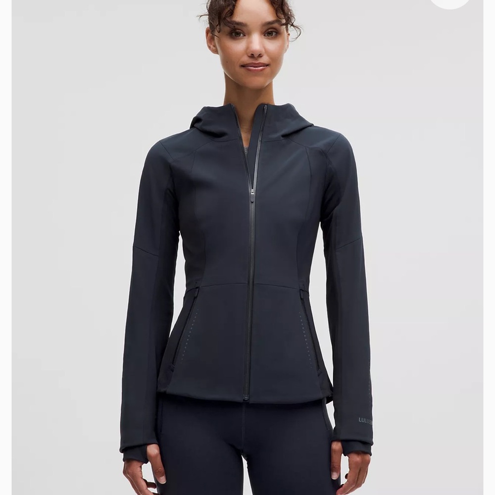 Lululemon Athletica Black chill cross performance jacket